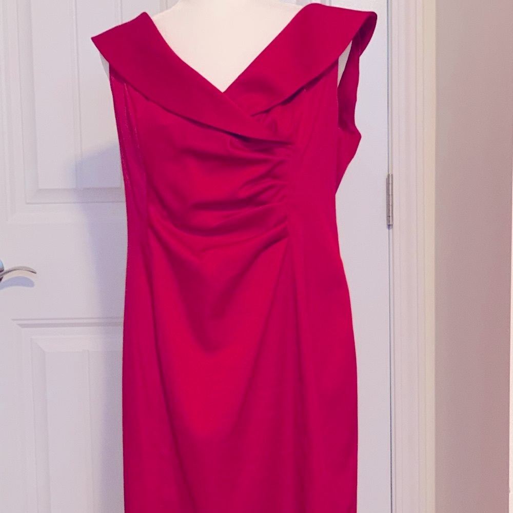Red dress size 16 by Evan Picone